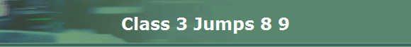 Class 3 Jumps 8 9