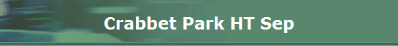 Crabbet Park HT Sep